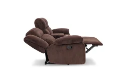 Mor Furniture Reclining Sofas|Loveseats|Jayne Reclining Console Loveseat In Charcoal