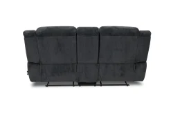 Mor Furniture Reclining Sofas|Loveseats|Jayne Reclining Console Loveseat In Charcoal
