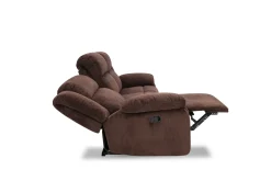 Mor Furniture Reclining Sofas|Sofas|Jayne Reclining Sofa W/ Drop Down Table In Charcoal