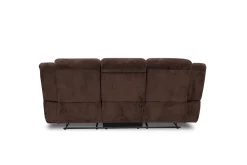 Mor Furniture Reclining Sofas|Sofas|Jayne Reclining Sofa W/ Drop Down Table In Charcoal