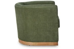 Mor Furniture Chairs|Jersonlow Swivel Chair In Forest Green