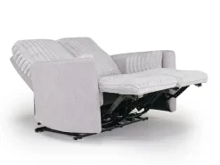 Mor Furniture Living Room Sets|Jessica 2 Power Sofa & Loveseat In Presley Fog/Charlotte Mist