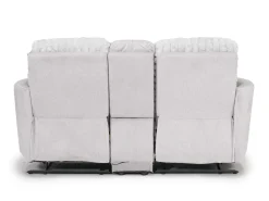 Mor Furniture Reclining Sofas|Loveseats|Jessica Reclining Console Loveseat In Presley Fog/Charlotte Mist