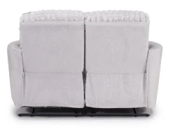 Mor Furniture Reclining Loveseats|Reclining Sofas|Jessica Reclining Loveseat In Presley Fog/Charlotte Mist
