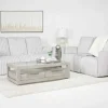 Mor Furniture Reclining Sofas|Jessica Reclining Sofa & Console Loveseat In Presley Fog/Charlotte Mist
