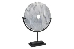 Mor Furniture Sculptures|Jillsen Sculpture In , Medium Gray