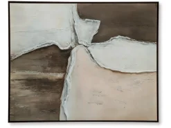 Mor Furniture Wall Art & Accents|Jonward Abstract Wall Art In Brown/Tan/White