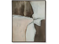Mor Furniture Wall Art & Accents|Jonward Abstract Wall Art In Brown/Tan/White