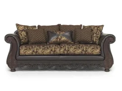 Mor Furniture Sofas|Jupiter Sofa In Gold & Dark Brown