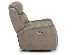 Mor Furniture Recliners|Kamari 2 Power Gliding Recliner In Gray