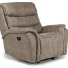 Mor Furniture Recliners|Kamari Gliding Recliner In Gray
