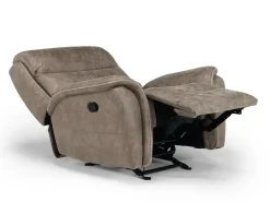 Mor Furniture Recliners|Kamari Gliding Recliner In Gray