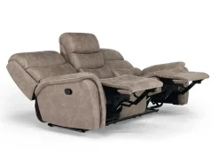 Mor Furniture Reclining Sofas|Kamari Reclining Sofa & Console Loveseat In Gray