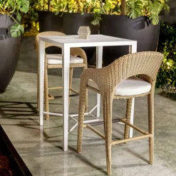 Mor Furniture Counter Height Stools|Barstools|Kavali Outdoor Counter Height Stool In Honey