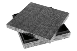 Mor Furniture Trays & Boxes|Keldy Box In Silver, Set Of 3