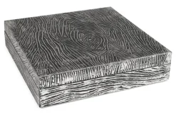 Mor Furniture Trays & Boxes|Keldy Box In Silver, Set Of 3