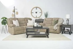Mor Furniture Reclining Loveseats|Loveseats|Kelsey Power Loveseat In Light Brown