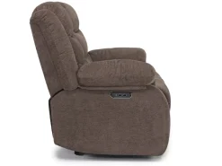 Mor Furniture Reclining Loveseats|Loveseats|Kelsey Power Loveseat In Light Brown
