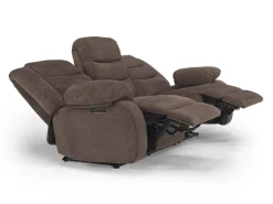 Mor Furniture Sofas|Kelsey Power Sofa In Brown