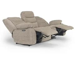 Mor Furniture Sofas|Kelsey Power Sofa In Brown