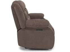 Mor Furniture Sofas|Kelsey Power Sofa In Brown