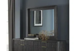 Mor Furniture Bedroom Mirrors|Kentfield Mirror In Black Drifted Oak