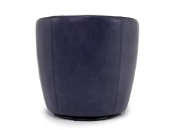 Mor Furniture Chairs|Kierreys Swivel Chair In Charcoal Leather