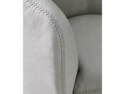Mor Furniture Chairs|Kierreys Swivel Chair In Charcoal Leather
