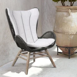 Mor Furniture Outdoor Lounge Chairs|King Outdoor Lounge Chair In Charcoal