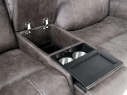 Mor Furniture Sectionals|Kingston 7 Piece Sectional W/ Usb In Canyon Ocean