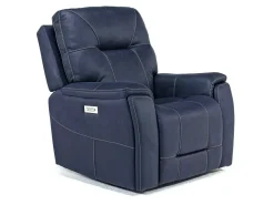 Mor Furniture Recliners|Immersive Sound Sofas|Kingston 3 Power Recliner In Canyon Ocean