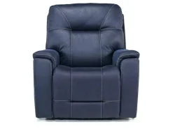 Mor Furniture Recliners|Immersive Sound Sofas|Kingston 3 Power Recliner In Canyon Ocean