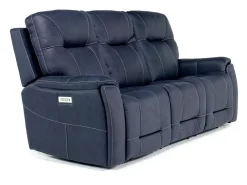 Mor Furniture Reclining Sofas|Sofas|Kingston 3 Power Sofa In Canyon Ocean