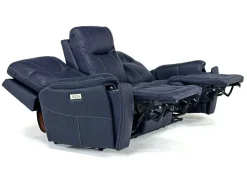 Mor Furniture Reclining Sofas|Sofas|Kingston 3 Power Sofa In Canyon Ocean