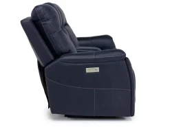 Mor Furniture Loveseats|Kingston 3 Power Theater Console Loveseat W/ Immersive Sound In Canyon Ocean