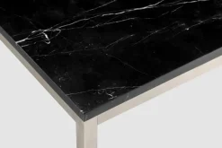 Mor Furniture Sofa & End Tables|Kira Sofa Table In Black/Brushed Nickel
