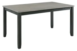 Mor Furniture Seating For 4|Dining Room Sets|Kona Dining Table & 4 Chairs In Brown