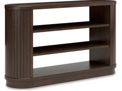 Mor Furniture Bookcases & Library Walls|Korestone Bookcase In Warm Brown