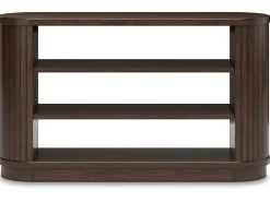 Mor Furniture Bookcases & Library Walls|Korestone Bookcase In Warm Brown