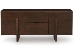Mor Furniture Media Consoles & Hutches|Tv Stands|Kydler Media Console In Medium Brown