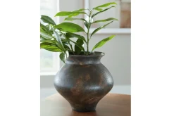 Mor Furniture Vases|Laddlow Vase In Antique Brown