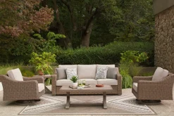 Mor Furniture Outdoor Coffee Tables|Laguna Heights Outdoor Coffee Table In Beige