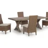 Mor Furniture Outdoor Dining Sets|Laguna Heights Outdoor Dining Table & 4 Chairs In Beige