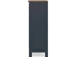 Mor Furniture Dressers & Chests|Landocken Chest In Brown/Blue