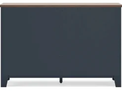 Mor Furniture Dressers & Chests|Landocken Dresser In Brown/Blue