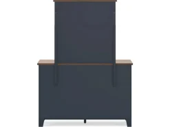 Mor Furniture Bedroom Mirrors|Landocken Mirror In Brown/Blue