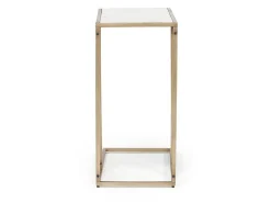 Mor Furniture Accent Tables|Lanport Accent Table In Champagne White