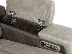 Mor Furniture Reclining Sofas|Sofas|Lantana 2 Power Sofa In Rocky Gray/Brown