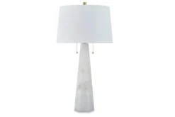 Mor Furniture Shop All Lighting & Lamps|Office Lighting|Laurellen Table Lamp In White