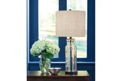 Mor Furniture Shop All Lighting & Lamps|Office Lighting|Laurentia Table Lamp In Champagne